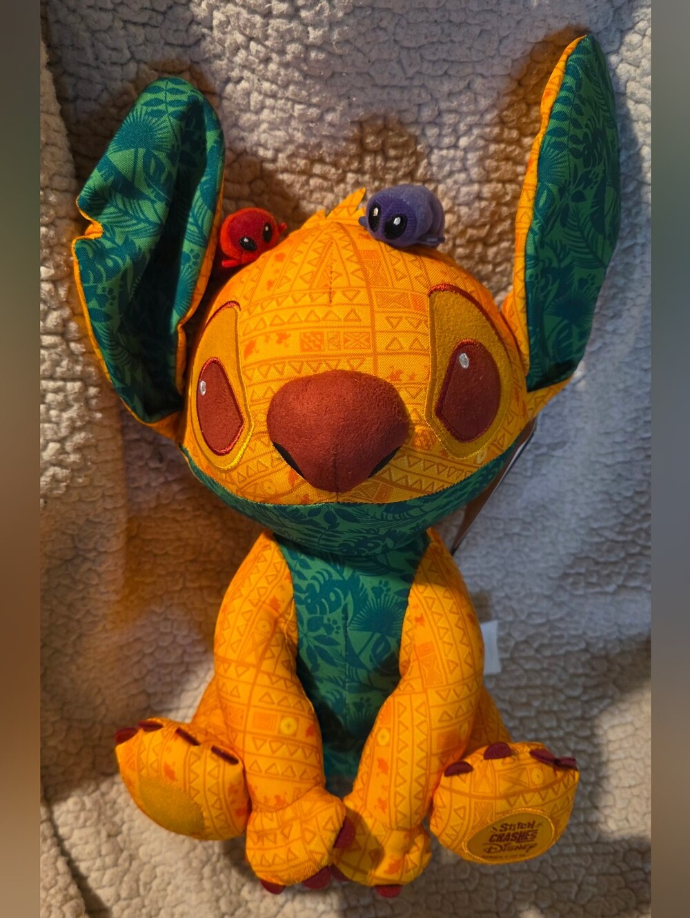 Stitch Crashes Disney The Lion King Plush Limited Release 3 of 12 New With Tags